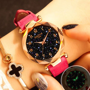 Dropshipping Starry Sky Women Bracelet Wrist Watch For Female Clock Relogio Feminino 2019 zegarek damski Luminous Hands Watches