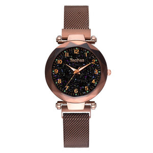 Dropshipping Starry Sky Women Bracelet Wrist Watch For Female Clock Relogio Feminino 2019 zegarek damski Luminous Hands Watches