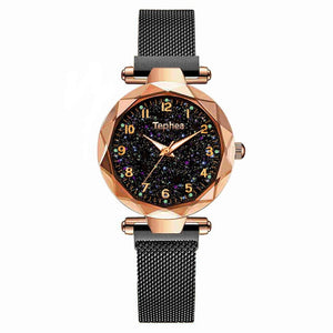 Dropshipping Starry Sky Women Bracelet Wrist Watch For Female Clock Relogio Feminino 2019 zegarek damski Luminous Hands Watches