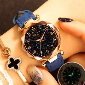 Dropshipping Starry Sky Women Bracelet Wrist Watch For Female Clock Relogio Feminino 2019 zegarek damski Luminous Hands Watches