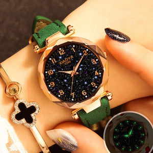 Dropshipping Starry Sky Women Bracelet Wrist Watch For Female Clock Relogio Feminino 2019 zegarek damski Luminous Hands Watches