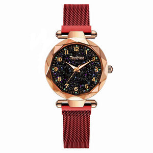 Dropshipping Starry Sky Women Bracelet Wrist Watch For Female Clock Relogio Feminino 2019 zegarek damski Luminous Hands Watches