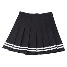 Load image into Gallery viewer, XS-3XL Women Skirt Preppy Style High Waist Chic Stitching Skirts Summer Student Pleated Skirt Women Cute Sweet Girls Dance Skirt