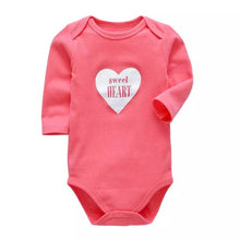 Load image into Gallery viewer, baby Clothing newborn baby bodysuit long sleeve 100% cotton 3 6 9 12 18 24 months babies clothes