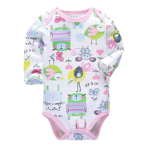 baby Clothing newborn baby bodysuit long sleeve 100% cotton 3 6 9 12 18 24 months babies clothes