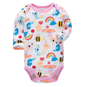 baby Clothing newborn baby bodysuit long sleeve 100% cotton 3 6 9 12 18 24 months babies clothes