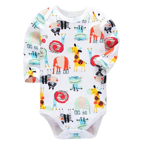 baby Clothing newborn baby bodysuit long sleeve 100% cotton 3 6 9 12 18 24 months babies clothes