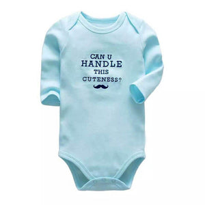 baby Clothing newborn baby bodysuit long sleeve 100% cotton 3 6 9 12 18 24 months babies clothes