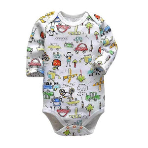 baby Clothing newborn baby bodysuit long sleeve 100% cotton 3 6 9 12 18 24 months babies clothes