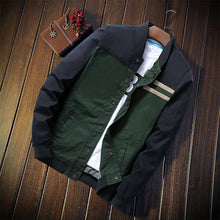 Load image into Gallery viewer, 2019 Autumn Fashion Men&#39;s Jacket Korean Fashion Stitching Slim 5XL Jacket Wear Casual Baseball Uniform Men