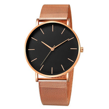 Load image into Gallery viewer, Free Shipping Women Watch Mesh Stainless Steel Bracelet Casual Wrist Watch Women Watches reloj mujer relogio feminino 2019