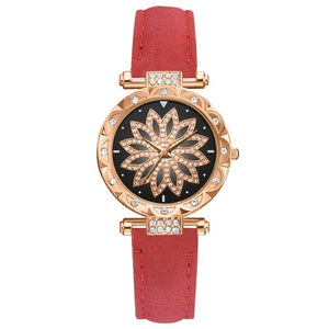 2019 Women Watches Bracelet set Starry Sky Ladies Bracelet Watch Casual Leather Quartz Wristwatch Clock Relogio Feminino