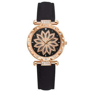 2019 Women Watches Bracelet set Starry Sky Ladies Bracelet Watch Casual Leather Quartz Wristwatch Clock Relogio Feminino