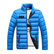 Load image into Gallery viewer, Winter Coat Men Jacket Warm Cotton Jacket Coats Stand Collars Zippers Men Clothes HH Mens Winter Jacket