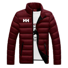 Load image into Gallery viewer, Winter Coat Men Jacket Warm Cotton Jacket Coats Stand Collars Zippers Men Clothes HH Mens Winter Jacket