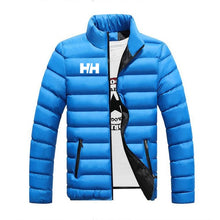 Load image into Gallery viewer, Winter Coat Men Jacket Warm Cotton Jacket Coats Stand Collars Zippers Men Clothes HH Mens Winter Jacket