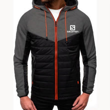 Load image into Gallery viewer, New Casual Hoody Spliced Jacket Salomon Printed Men Hoodies Sweatshirts Fashion Coat Hooded Cardigan Plus Fleece Clothes