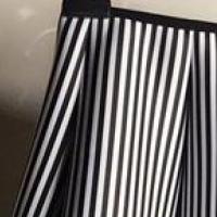 Load image into Gallery viewer, 2019 Midi Skirt Black And White Vertical Stripe Skirt Tutu Skirt A Cotton Women Autumn And Winter Skirts Free Shipping