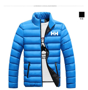 Winter Coat Men Jacket Warm Cotton Jacket Coats Stand Collars Zippers Men Clothes HH Mens Winter Jacket