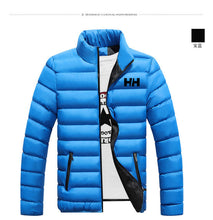 Load image into Gallery viewer, Winter Coat Men Jacket Warm Cotton Jacket Coats Stand Collars Zippers Men Clothes HH Mens Winter Jacket