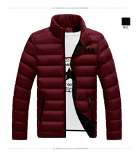 Load image into Gallery viewer, Winter Coat Men Jacket Warm Cotton Jacket Coats Stand Collars Zippers Men Clothes HH Mens Winter Jacket