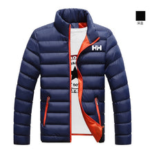 Load image into Gallery viewer, Winter Coat Men Jacket Warm Cotton Jacket Coats Stand Collars Zippers Men Clothes HH Mens Winter Jacket