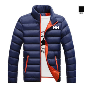 Winter Coat Men Jacket Warm Cotton Jacket Coats Stand Collars Zippers Men Clothes HH Mens Winter Jacket