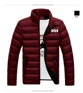 Winter Coat Men Jacket Warm Cotton Jacket Coats Stand Collars Zippers Men Clothes HH Mens Winter Jacket