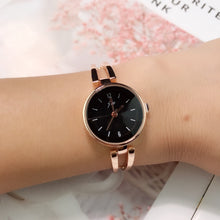 Load image into Gallery viewer, Casual Women Luxury Watch Fashion Bracelet Watches 2019 Ladies Simple Quartz Wristwatch With Hook Buckle Rose Gold Woman Watch