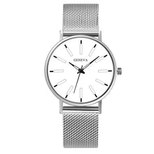 Load image into Gallery viewer, Watch Men Mesh Stainless Steel Business Men Watches Quartz Wristwatch Band Simple Wrist Watch Male Clock relogio masculino