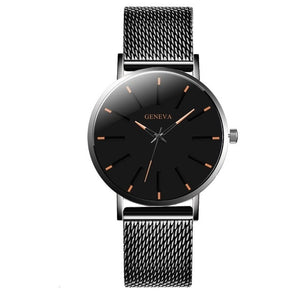 Watch Men Mesh Stainless Steel Business Men Watches Quartz Wristwatch Band Simple Wrist Watch Male Clock relogio masculino