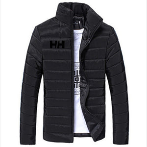 Winter Coat Men Jacket Warm Cotton Jacket Coats Stand Collars Zippers Men Clothes HH Mens Winter Jacket