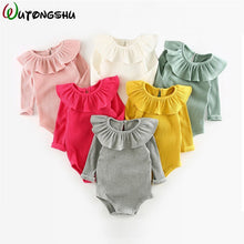 Load image into Gallery viewer, Baby Girls Bodysuits Autumn Winter New Born Baby Clothes Baby Climbing Suit Baby Jumpsuits Bebe Body Suit Baby Girl Clothing