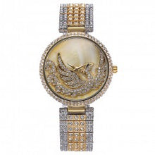 Load image into Gallery viewer, Miss Fox Phoenix Luxury Watch Women Rhinestone Waterproof Relojes Mujer 2017 Female Top Brand Sobretudo Feminino Golden Clock