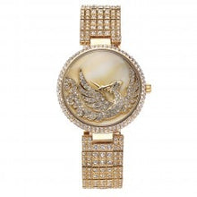 Load image into Gallery viewer, Miss Fox Phoenix Luxury Watch Women Rhinestone Waterproof Relojes Mujer 2017 Female Top Brand Sobretudo Feminino Golden Clock