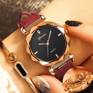 Geneva Best Sell Women Watches Fashion Classic Hot Sale Luxury Analog Quartz WristWatches relogio feminino reloj mujer 533