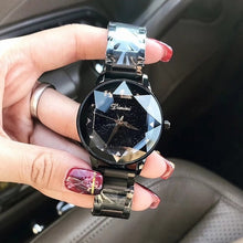 Load image into Gallery viewer, 2019 Luxury Brand lady Crystal Watch Women Dress Watch Fashion Rose Gold Quartz Watches Female Stainless Steel Wristwatches