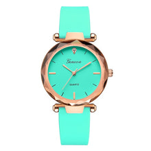 Load image into Gallery viewer, Classic Womens watch Multi-color Optional Fashion Womens Ladies Watches Geneva Silica Band Analog Quartz Wrist Watch Senhoras as