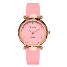 Load image into Gallery viewer, Classic Womens watch Multi-color Optional Fashion Womens Ladies Watches Geneva Silica Band Analog Quartz Wrist Watch Senhoras as