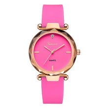 Load image into Gallery viewer, Classic Womens watch Multi-color Optional Fashion Womens Ladies Watches Geneva Silica Band Analog Quartz Wrist Watch Senhoras as