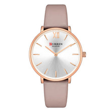 Load image into Gallery viewer, Gift Watch For Women Fashion Ultra Thin Leather Quartz Wristwatch Reloj Mujer CURREN Casual Waterproof Clock Female Montre femme