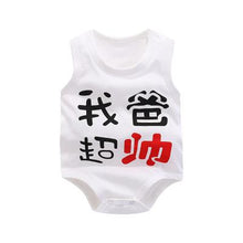 Load image into Gallery viewer, Newborn Baby Boys Girls Cartoon Cotton Bodysuit Infant Baby Bag Fart Sleeveless Vest Jumpsuit Summer Thin Penguin Pajamas Outfit