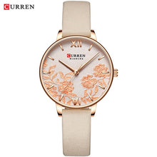 Load image into Gallery viewer, CURREN Women Watches Top Brand Luxury Stainless Steel Strap Wristwatch for Women Rose Clock Stylish Quartz Ladies Watch